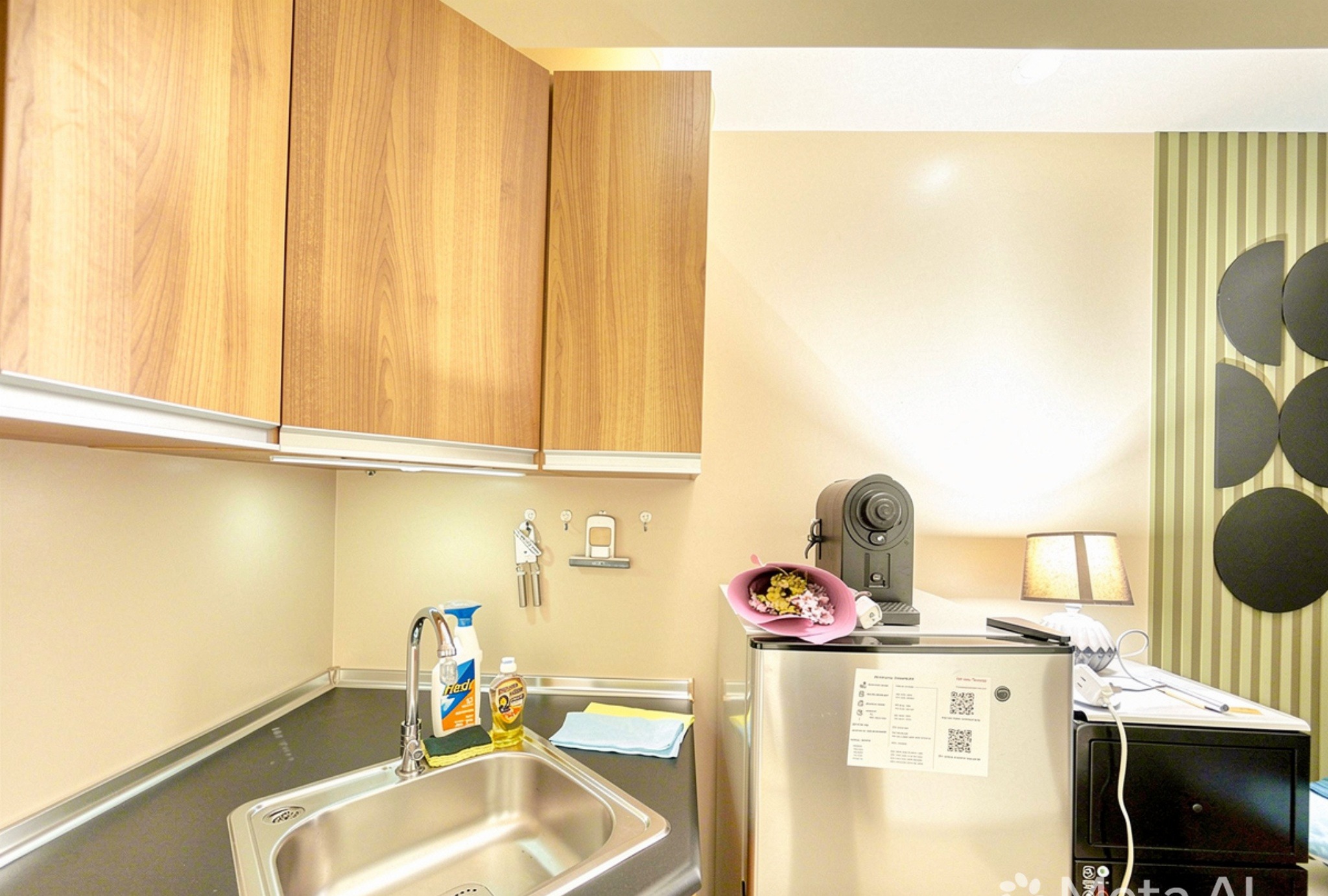 Kitchen and dining view